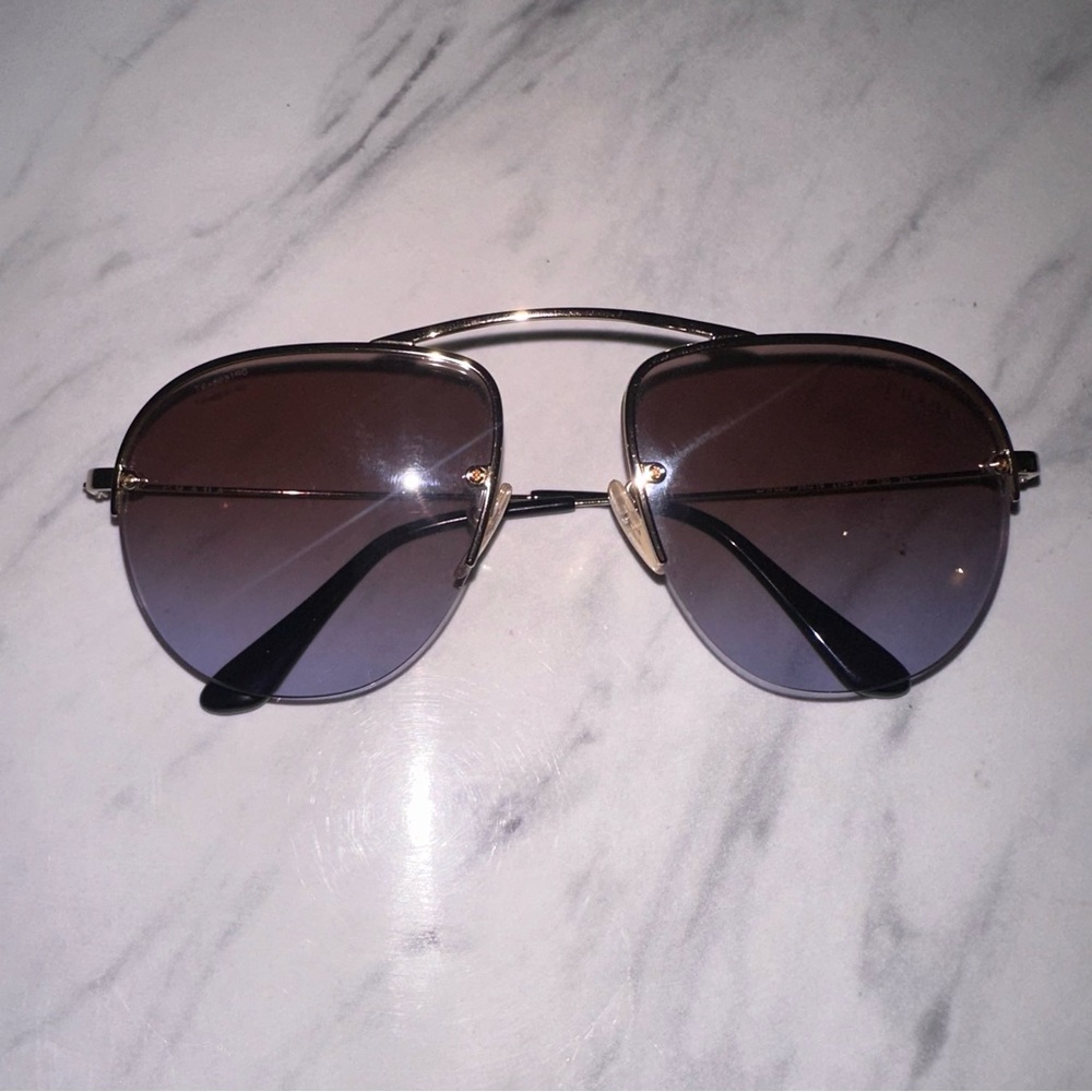 Prada Teddy PR58OS Aviator sunglasses